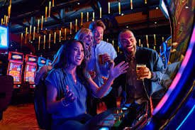 Live casino dealer engaging players through digital streaming service